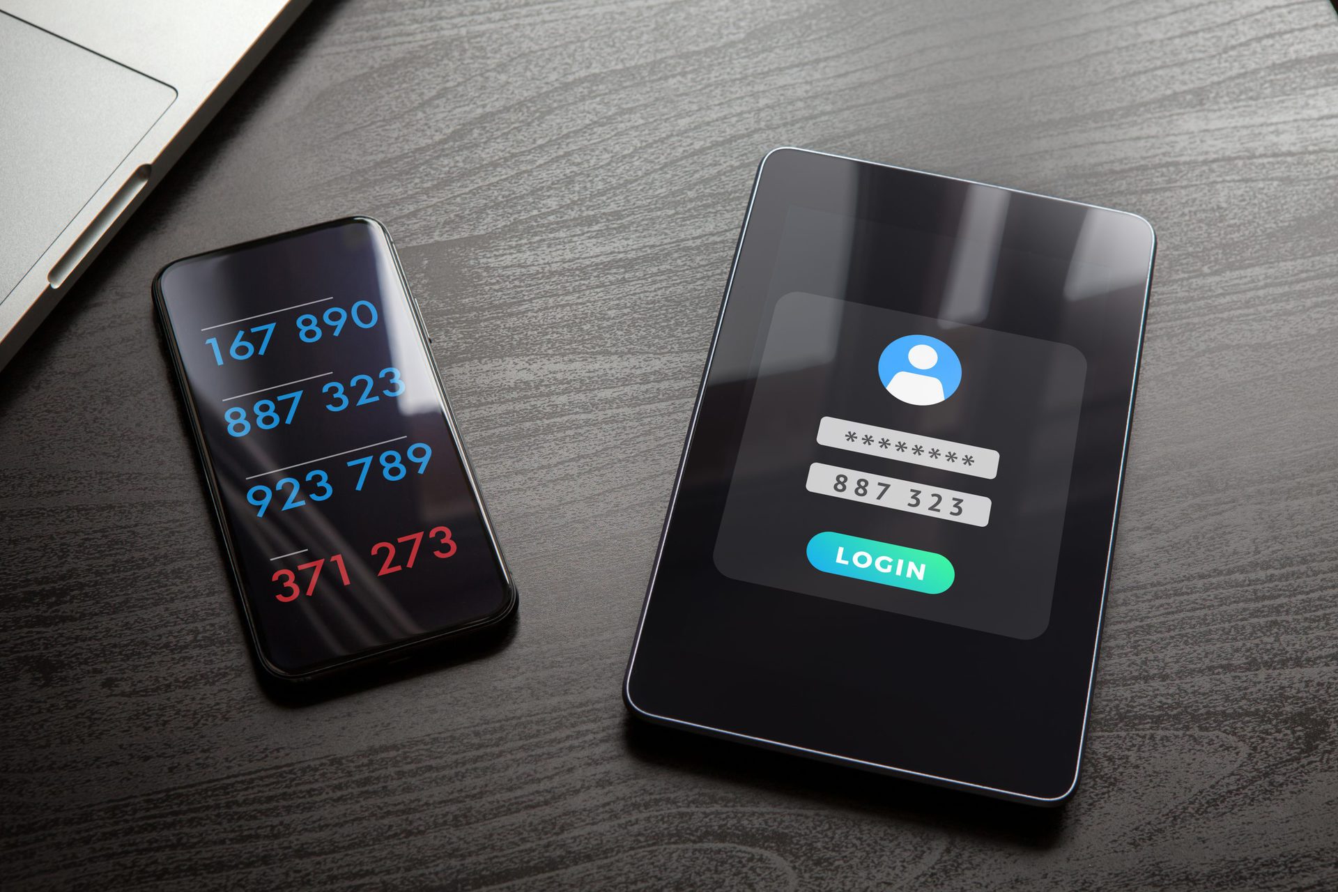 Smartphone displaying a multi-factor authentication approval prompt