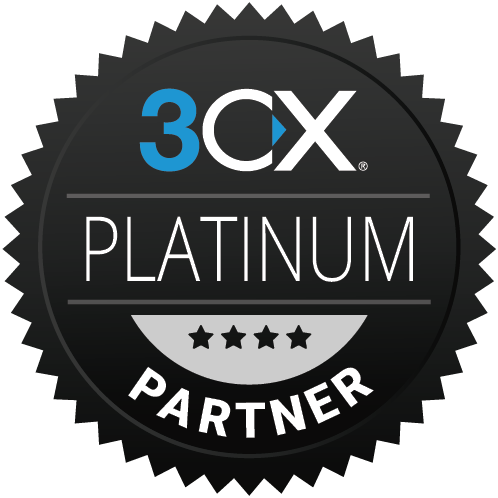 3CX Platinum Partner badge
